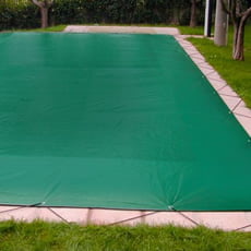 Copertura invernale per piscina interrata in vetroresina Gardenia